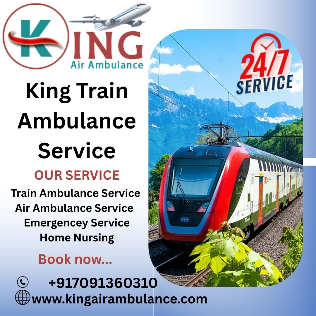 King Train Ambulance in Ranchi provides safe health transportation