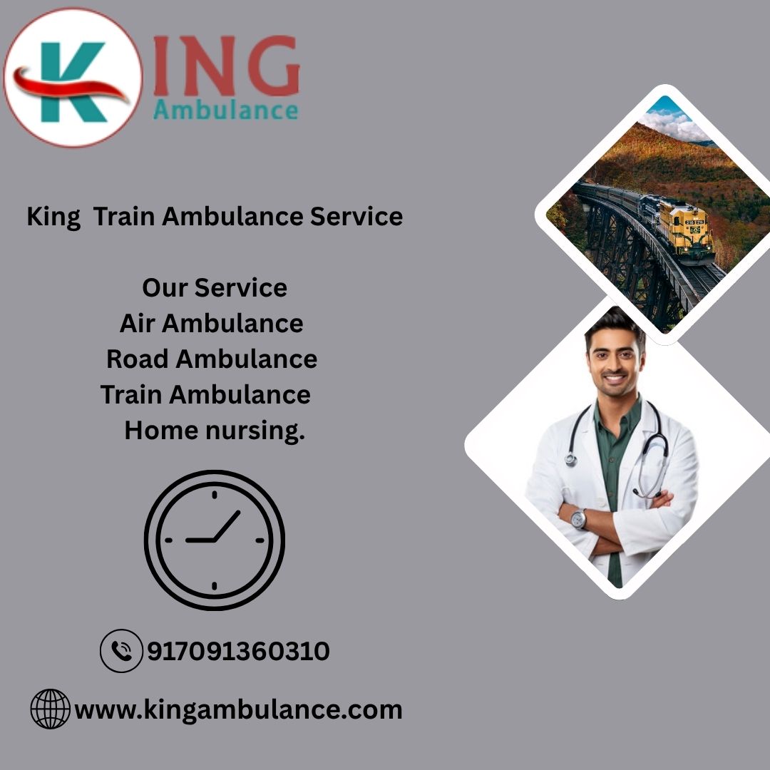 King Train Ambulance makes travel less worrying for patients in Patna.