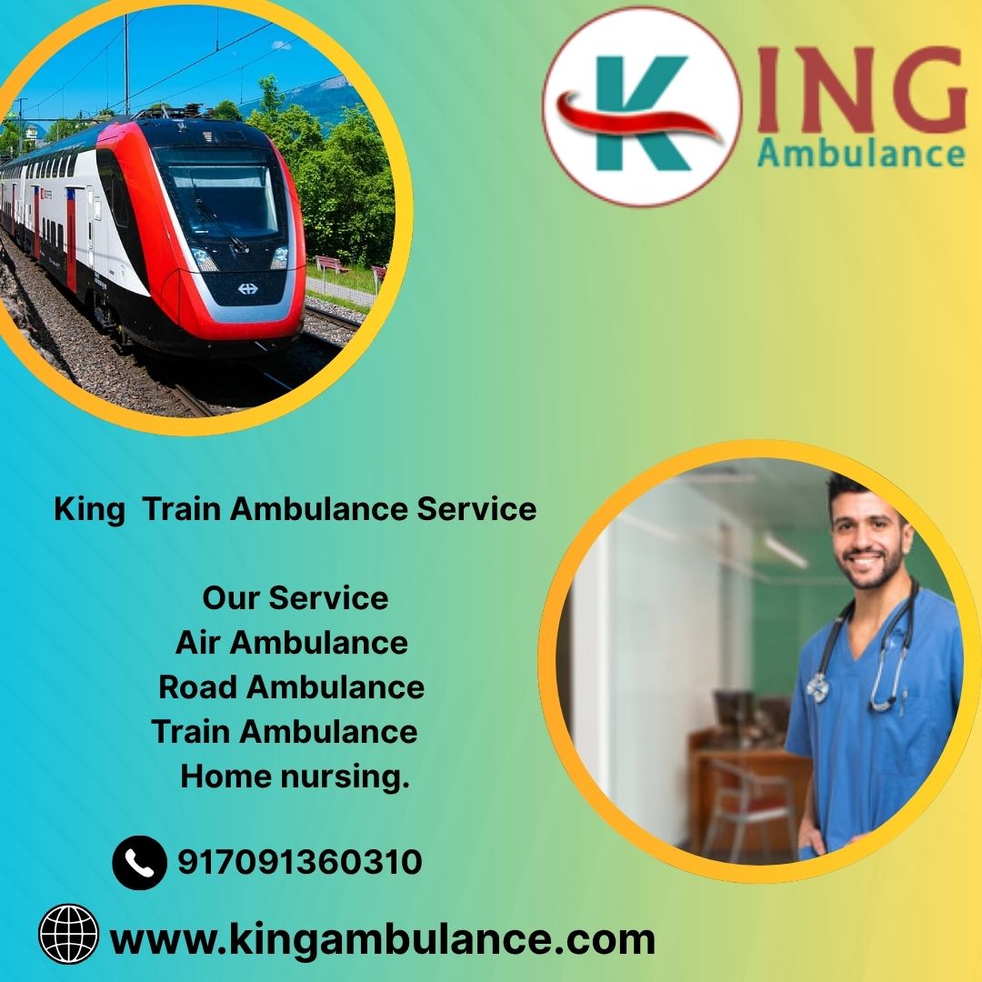 King Train Ambulance Services from Ranchi has years of experience in logistics control.