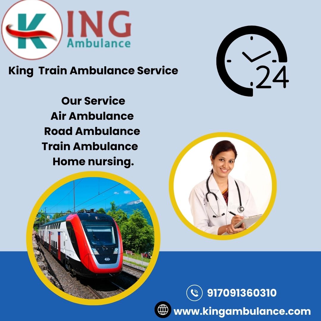 King Train Ambulance provides good and affordable travel to patients in Mumbai