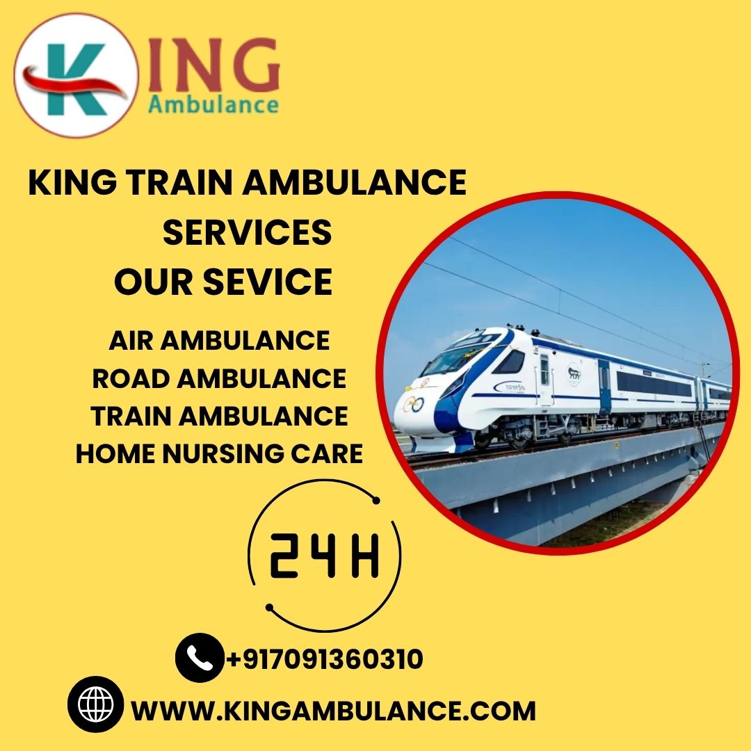 King Communicates Through Each Phase in Nagapur in its Train Ambulance