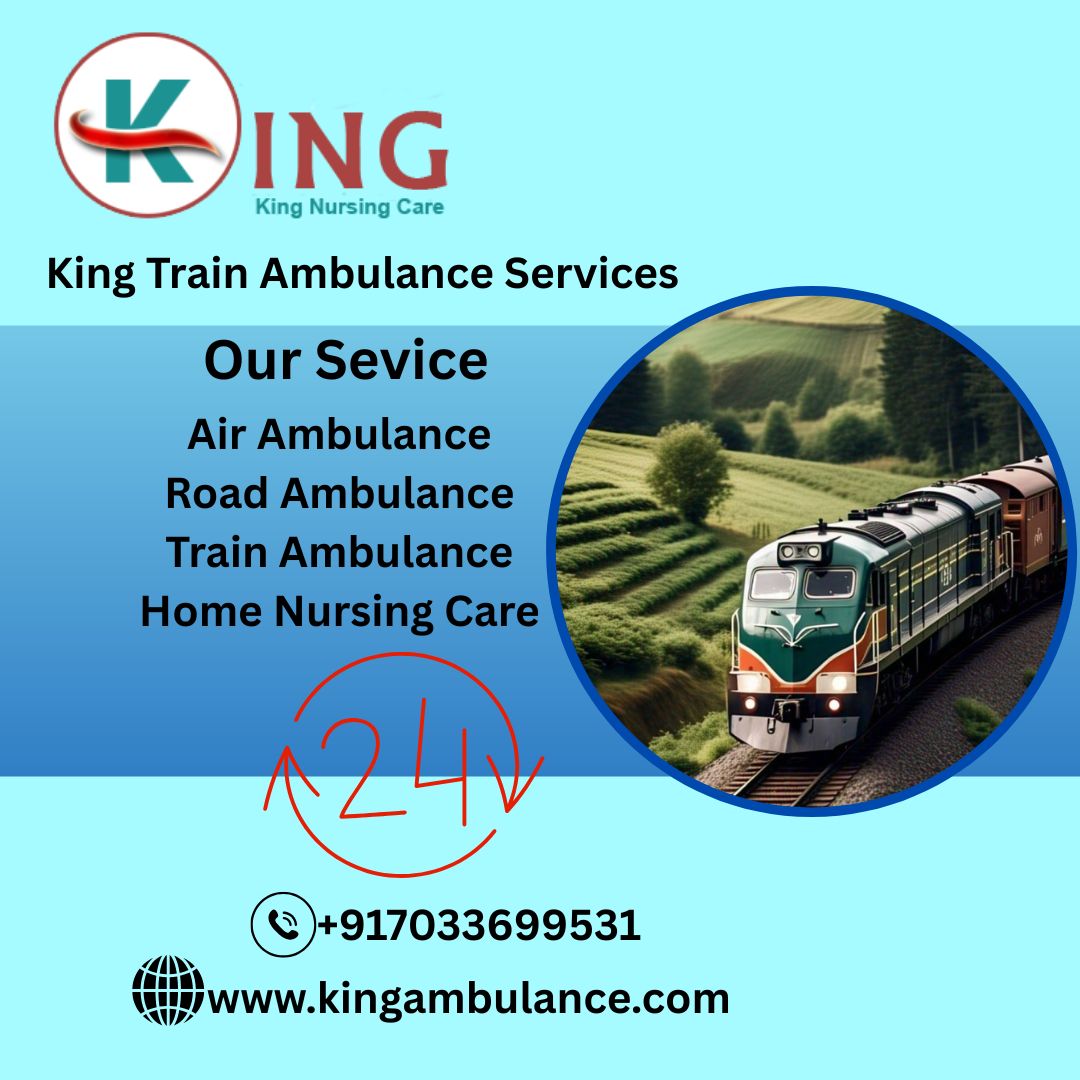 Properly manage emergency transportation in your Train Ambulance from Gorakhpur by King