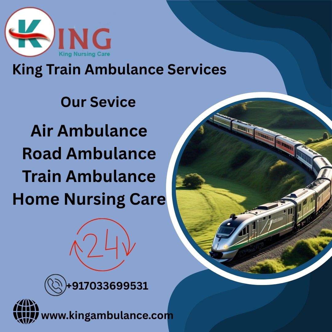 King in its Train Ambulance avoids backsliding in the middle of the journey