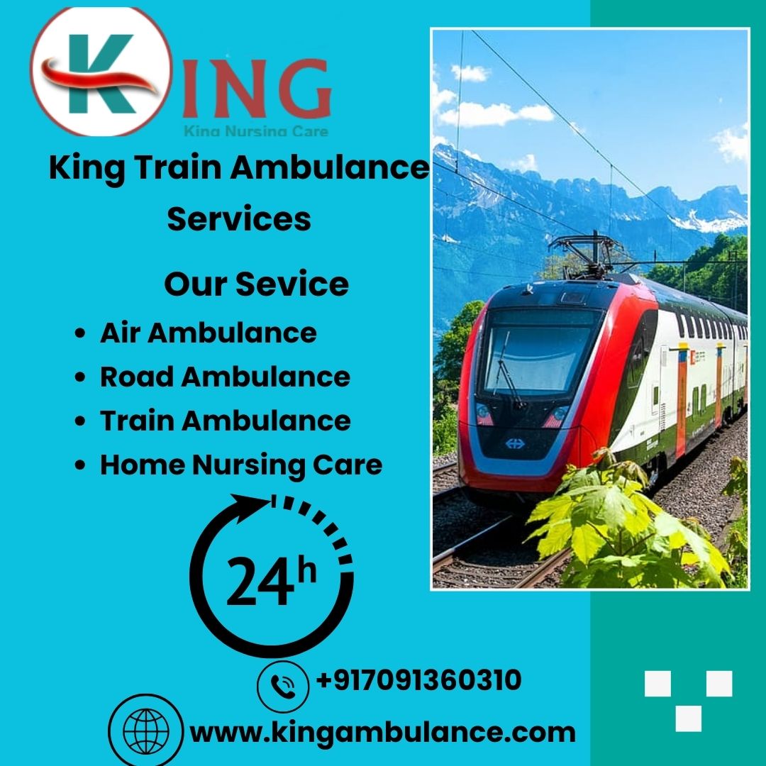 King Train Ambulance in Chennai solves your problem.