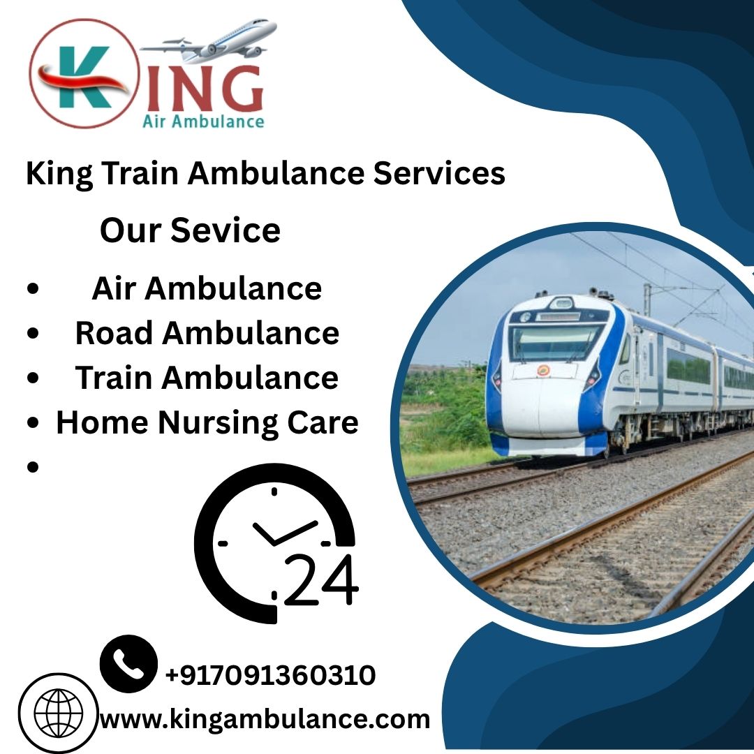 King Assisting the Ill in Getting to Hospitals Fast in Chennai with its Train Ambulance