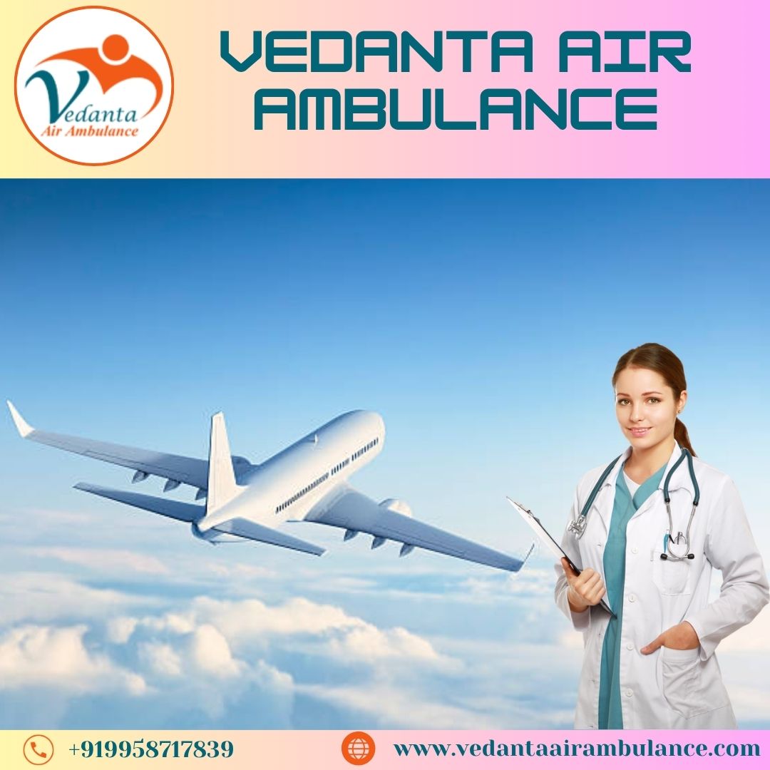 Fabulous Air Ambulance with Unique Medical System in Kolkata