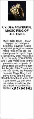 SUPER POWER MAGIC RING OF WONDERS+27734009912