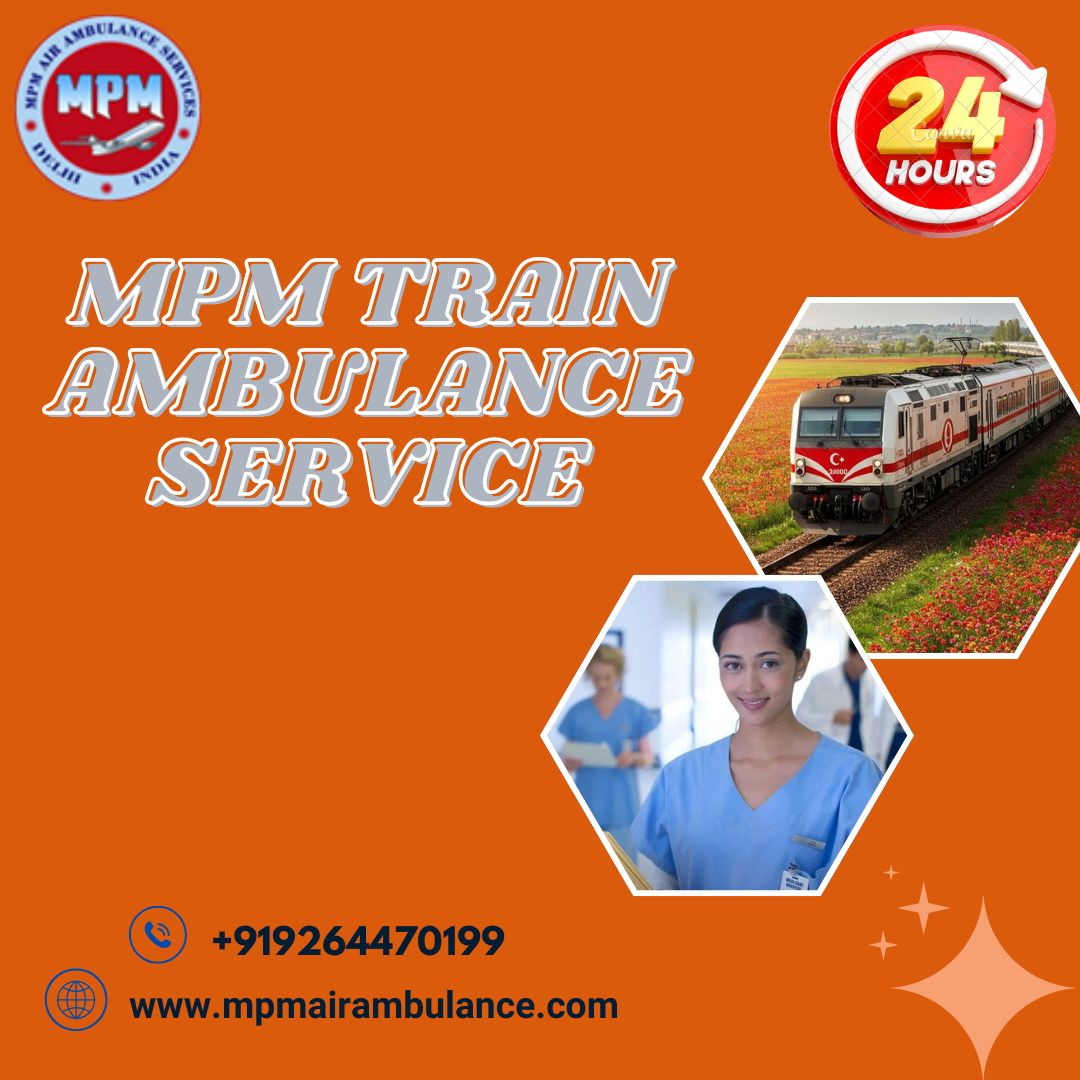 MPM Train Ambulance Provided a Paramedic Facility for Patient Transfer in Kolkata