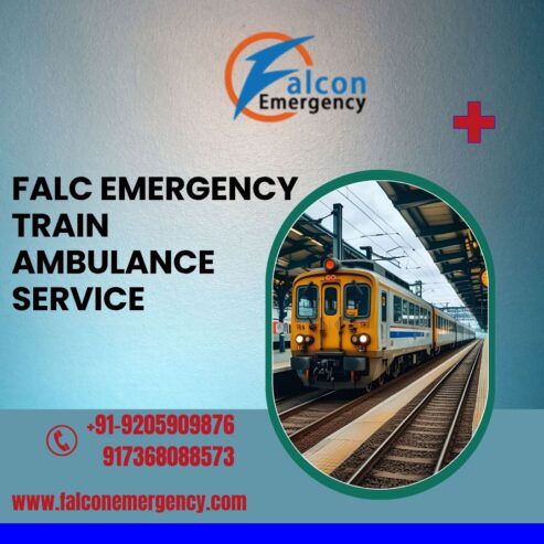 FALC is the Safest Train Ambulance in Jaipur for quick shifting of patients in case of emergencies