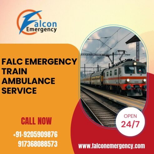 FALC Emergency Train Ambulance has advanced solutions for medical travel in Nagpur