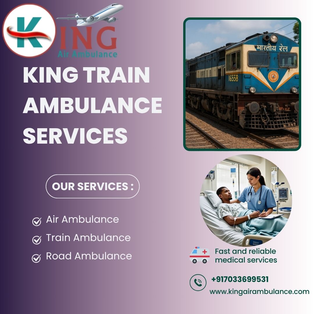 Opt For King Train Ambulance Service in Kolkata for Transporting a Sick Patient