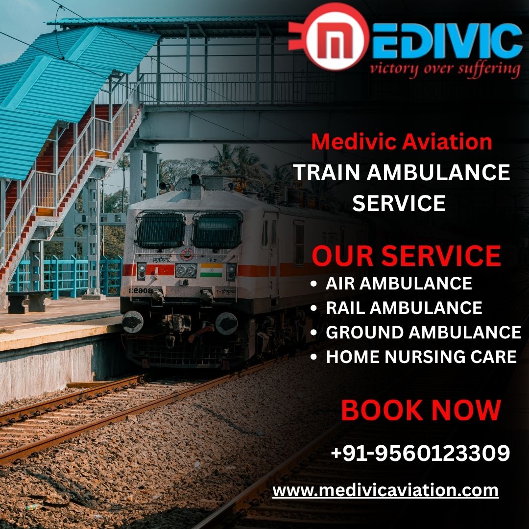 Medivic Aviation Train Ambulance in Chennai Safely Completed the Transfer Mission