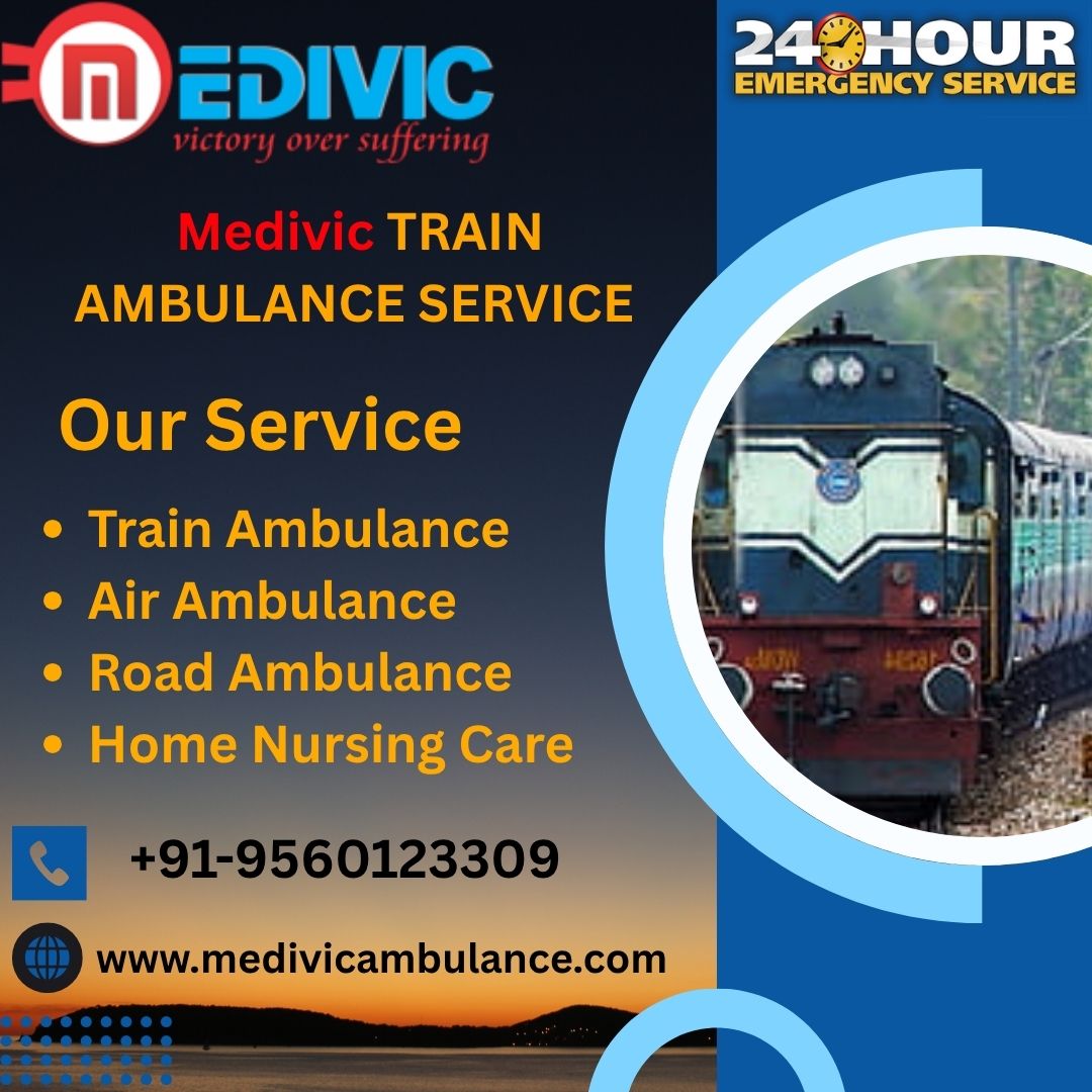 Medivic Train Ambulance Service in Chennai Is an Ideal Solution for Long-Distance Travel