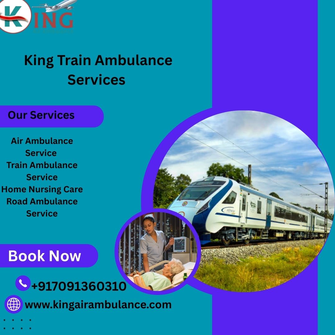 Patients are transferred from one place to another by King Ambulance Service in Mumbai.