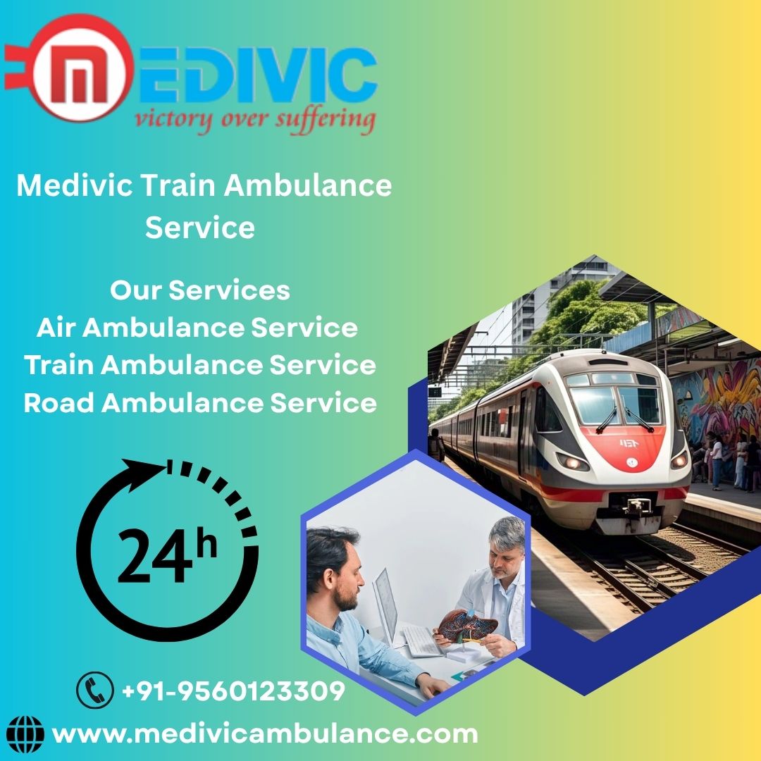 Medivic ensures that health facilities are a key feature in Silchar train ambulances