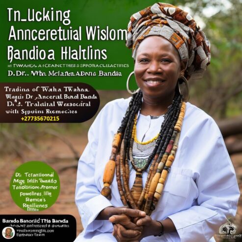Dr. Twaha Banda a powerful Traditional Healer +27735670215 specializing in spiritual healing.