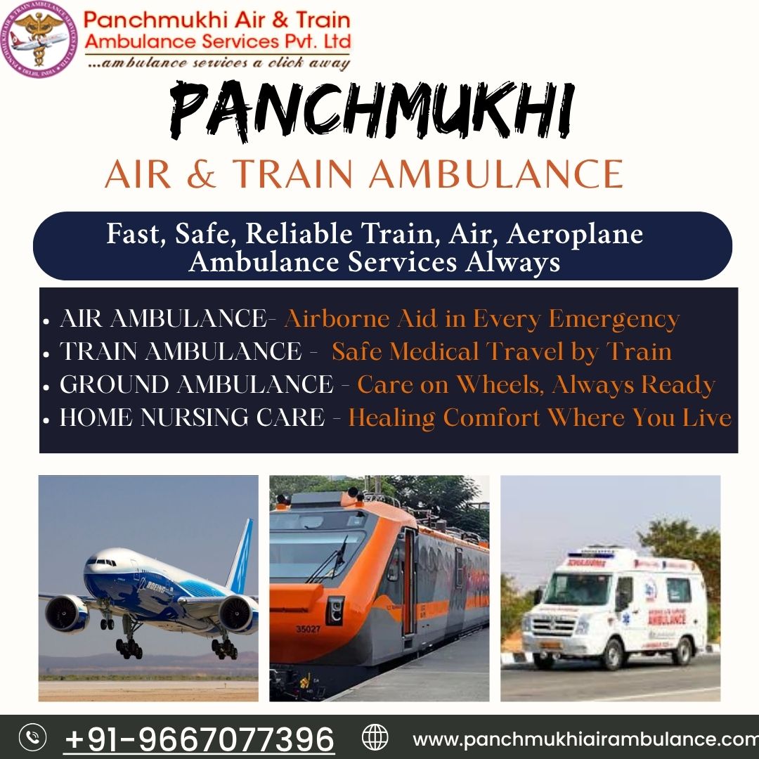 Panchmukhi Offers Full Surveillance While Travelling in Patna in its Train Ambulance