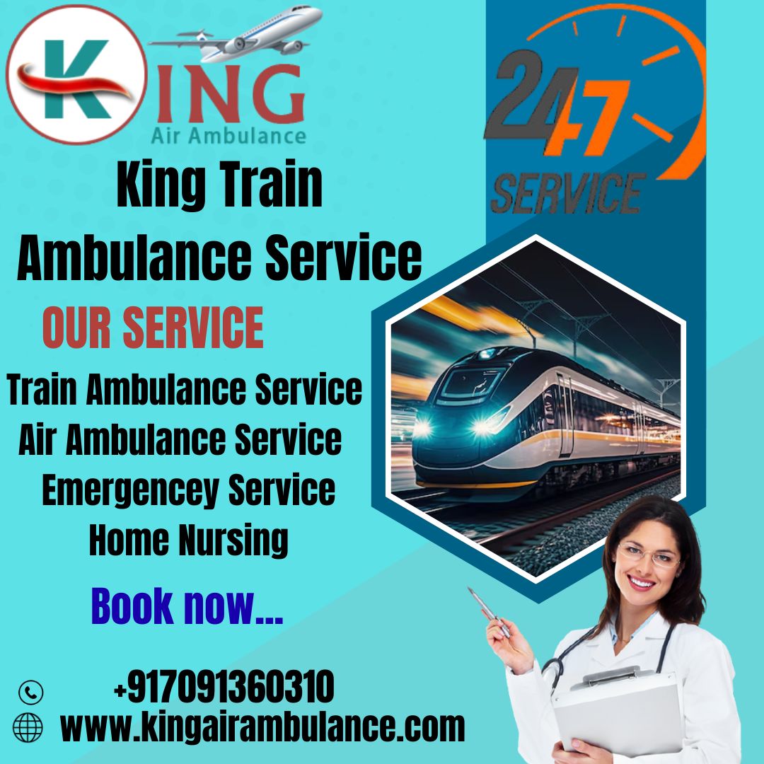 King Train Ambulance in Jabalpur Facilitates Inter-Hospital Transit with its