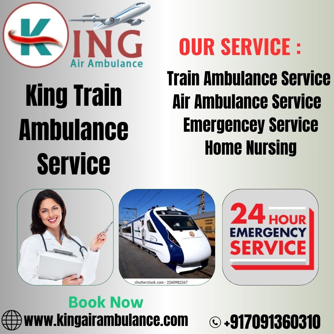 King Train Ambulance in Jabalpur Smooth Transit Arranged for Serious Conditions