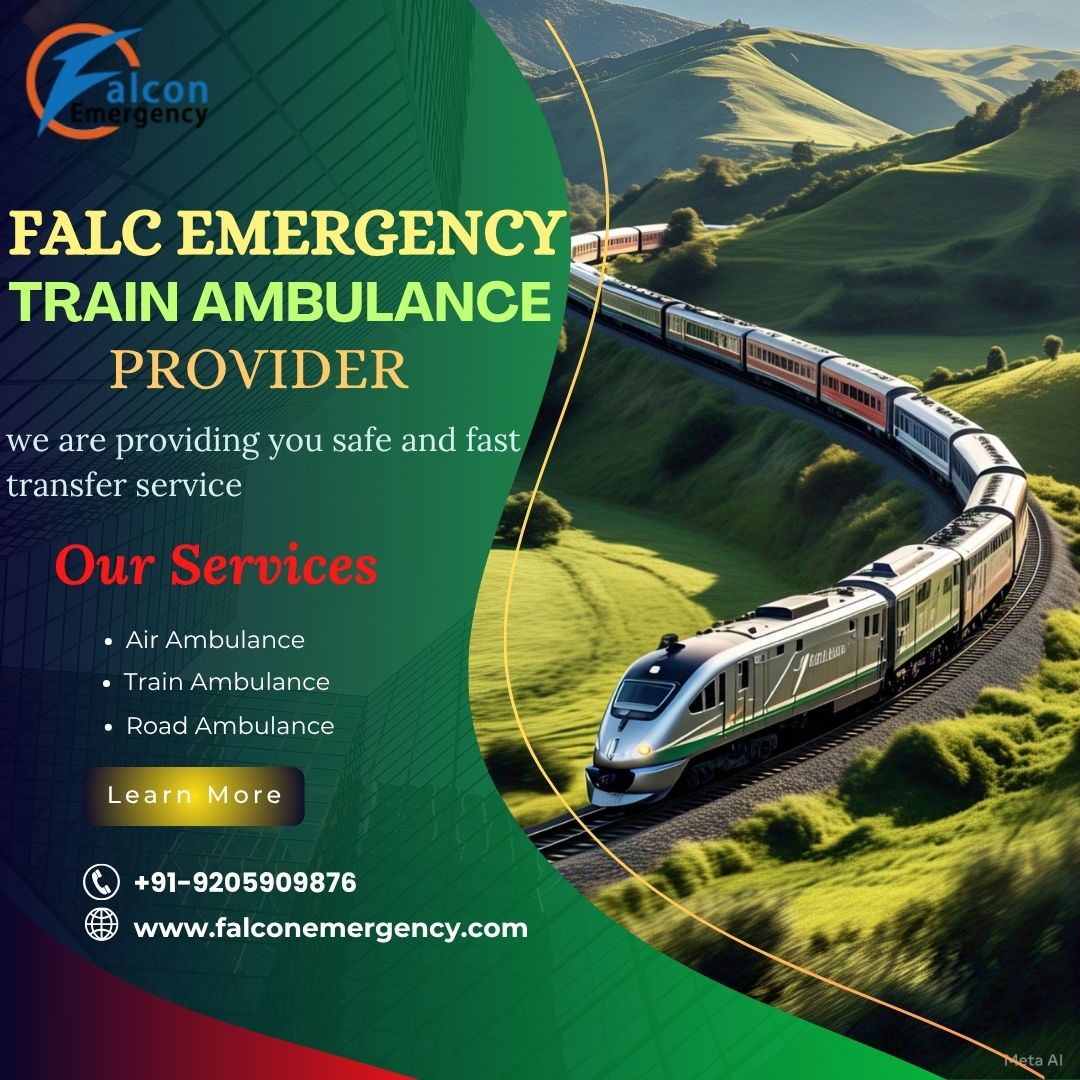 FALC Emergency Offers Train Transit for Unfit Travellers in Jamshedpur in its Train Ambulance
