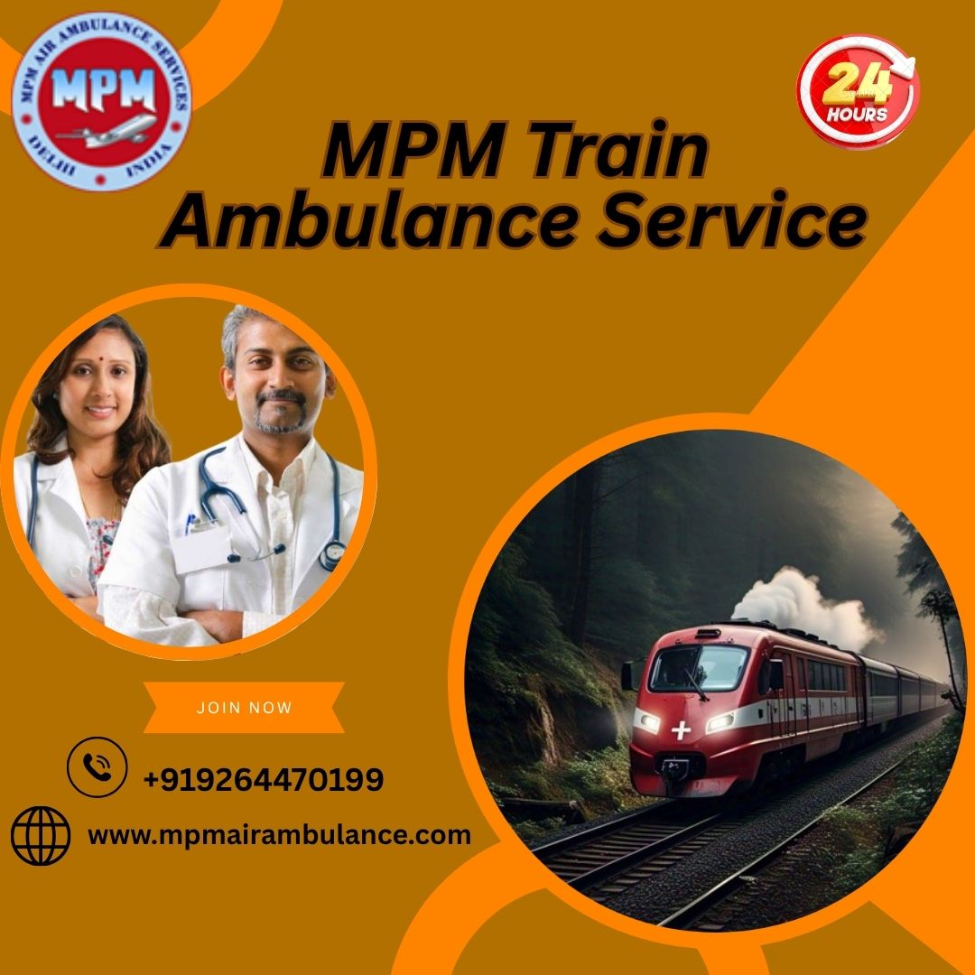 Provides the Best Patient Shifting Train Ambulance in Kolkata 24/7