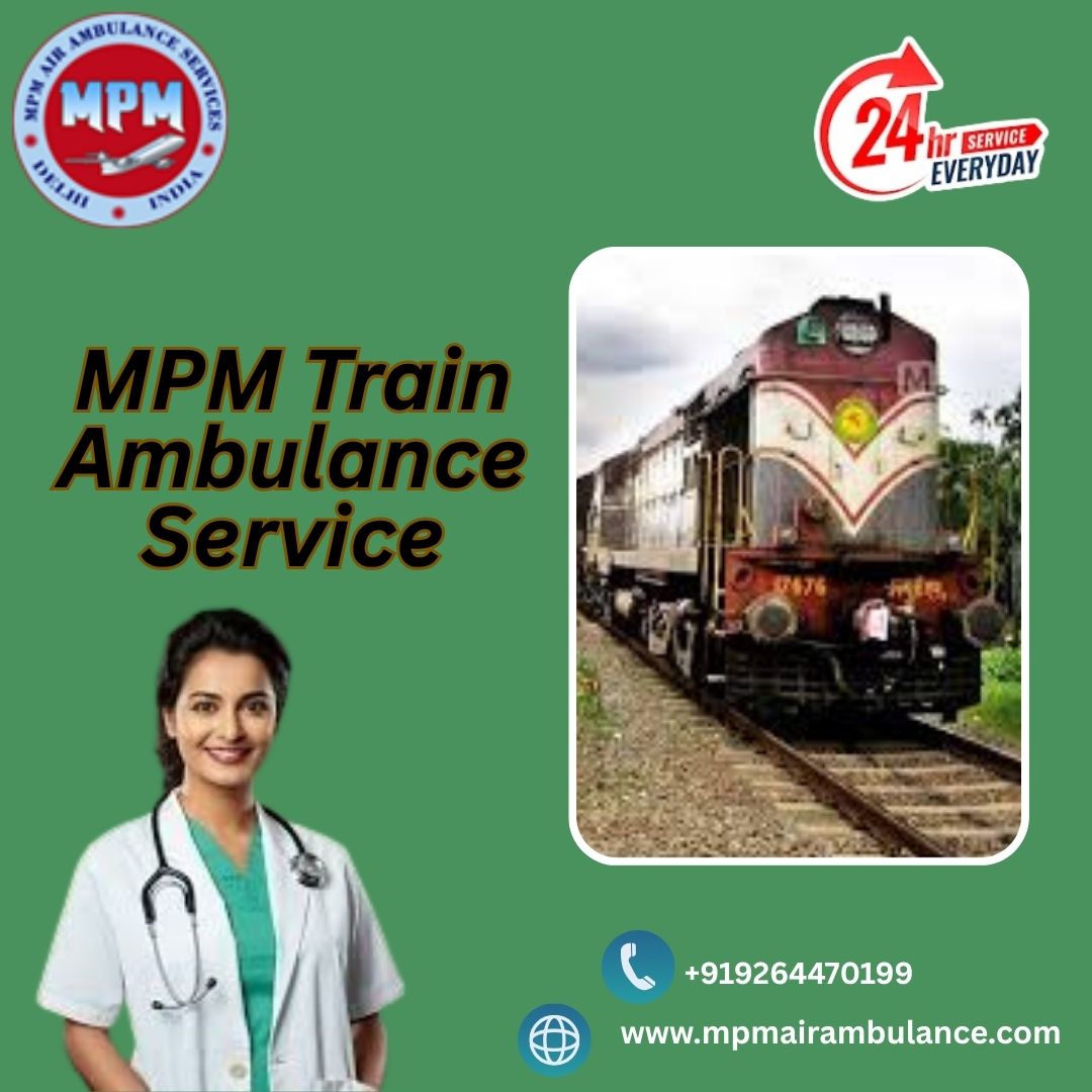 Train Ambulance in Guwahati Provides Transfer Service to the Main Destination