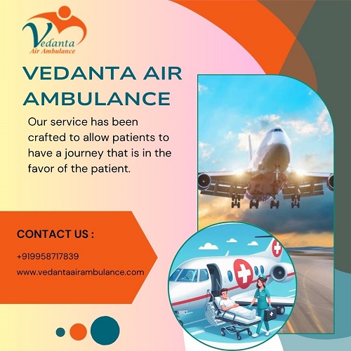 Vedanta Air Ambulance Service in Allahabad for Swift and Classy Patient Shifting at Low-fare