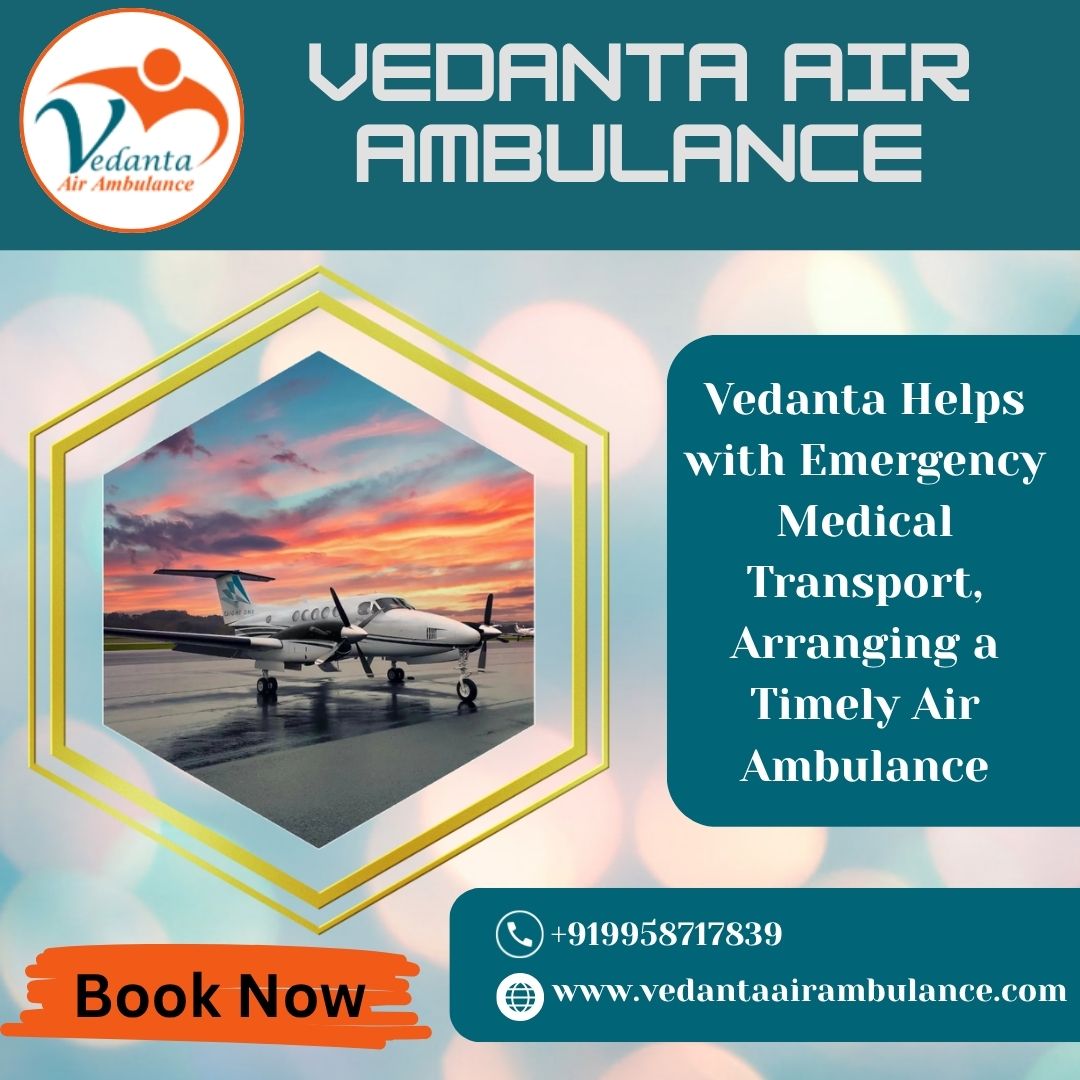 Splendid Air Ambulance with Reliable Medical Assistance from Chennai
