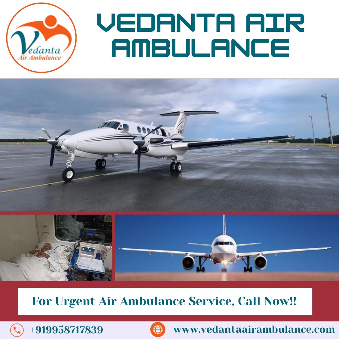 Affordable Charge Air Ambulance from Chennai with Life-saving Medical Aid