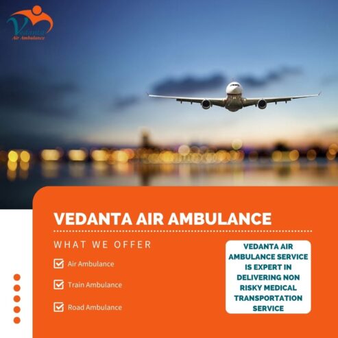 Finest Air Ambulance for Safe Patient Transfer from Kolkata