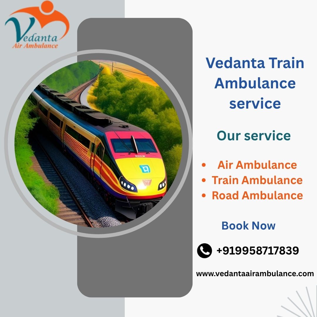 Contact Vedanta Train Ambulance Service in Pune and get the best service at a very nominal charge