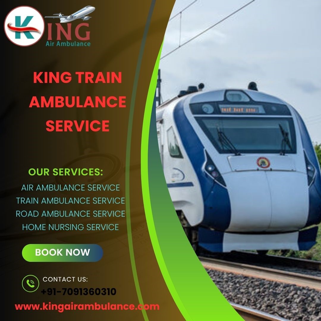 King Offers Calm Transit During Unsettled Times in Varanasi in its Train Ambulance
