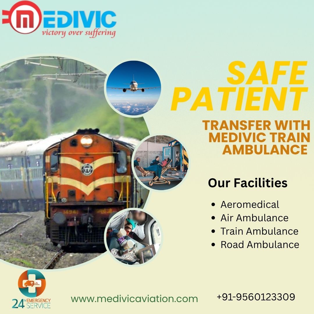 Medivic Aviation Assists Ill in Getting to Hospitals in Lucknow in its Train Ambulance