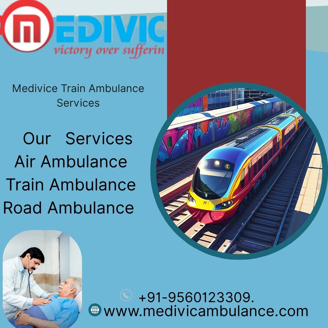Medivic Aviation Finishes the Transit with Assurance in Raipur in its Train Ambulance