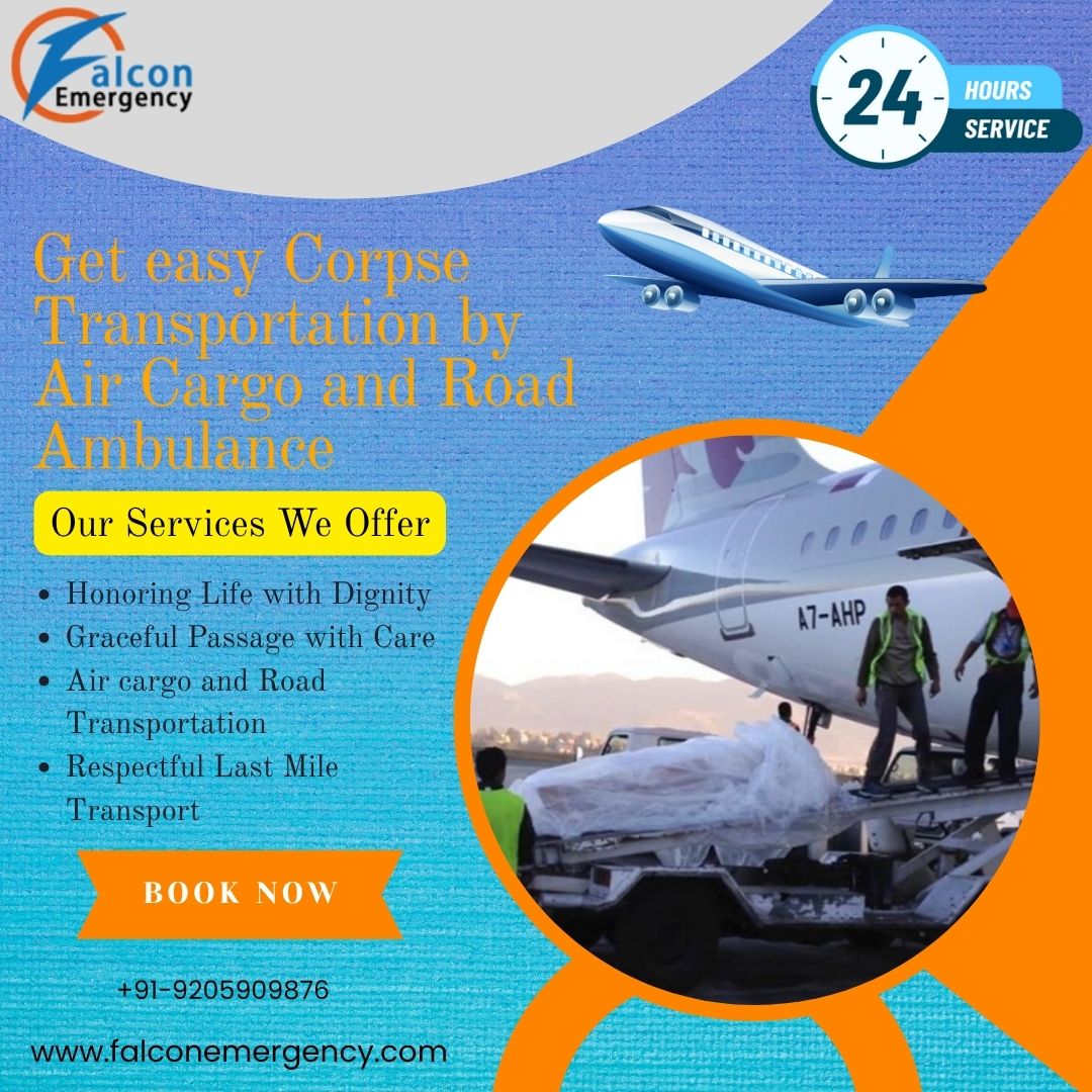 FALC Emergency provides on-demand Corpse transportation between states in Delhi