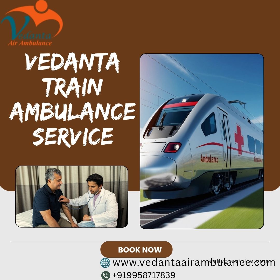 The Vedanta Train Ambulance arrives at Ranchi within the allotted time, and a little bit after
