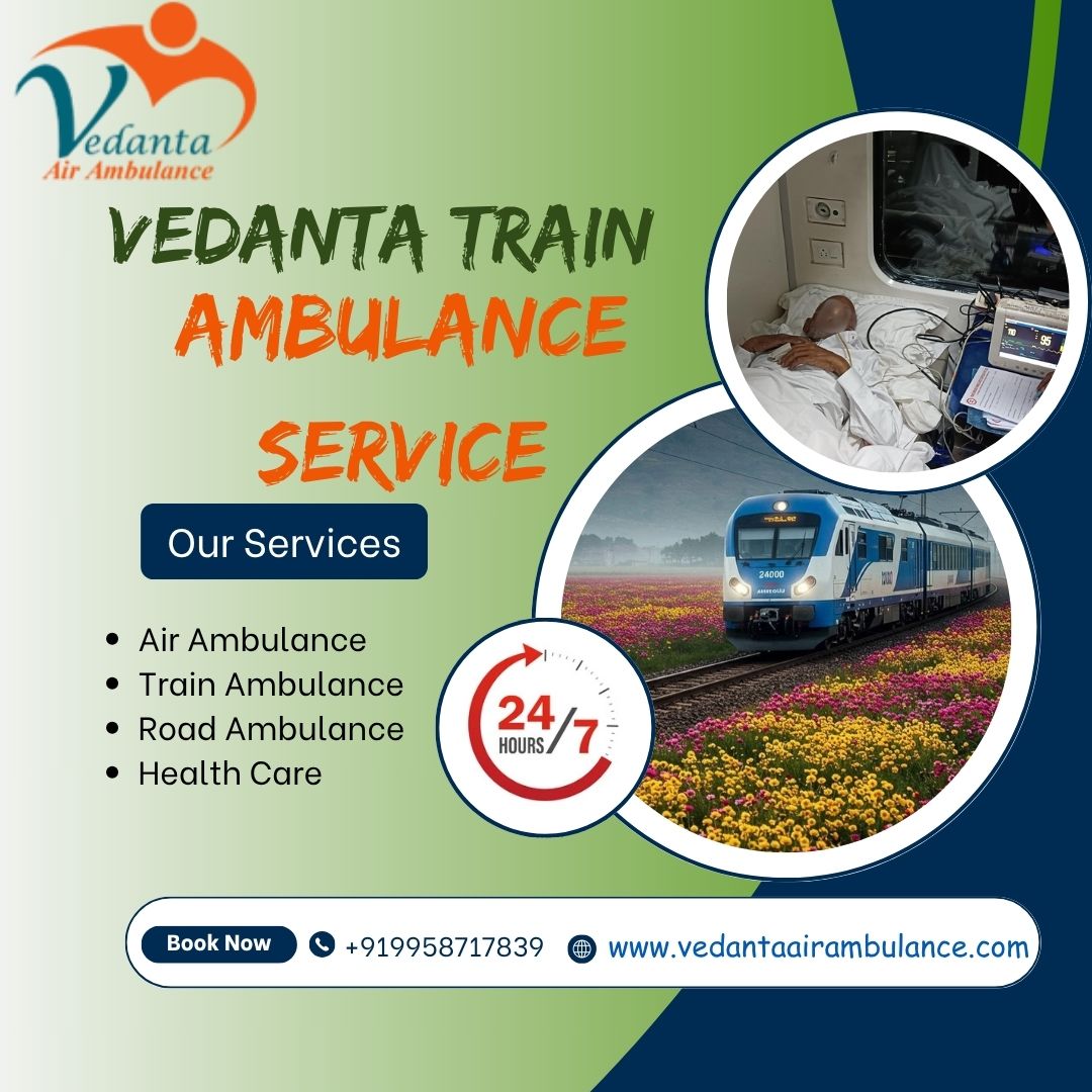In Bangalore, the Vedanta Train Ambulance has all the equipment it requires