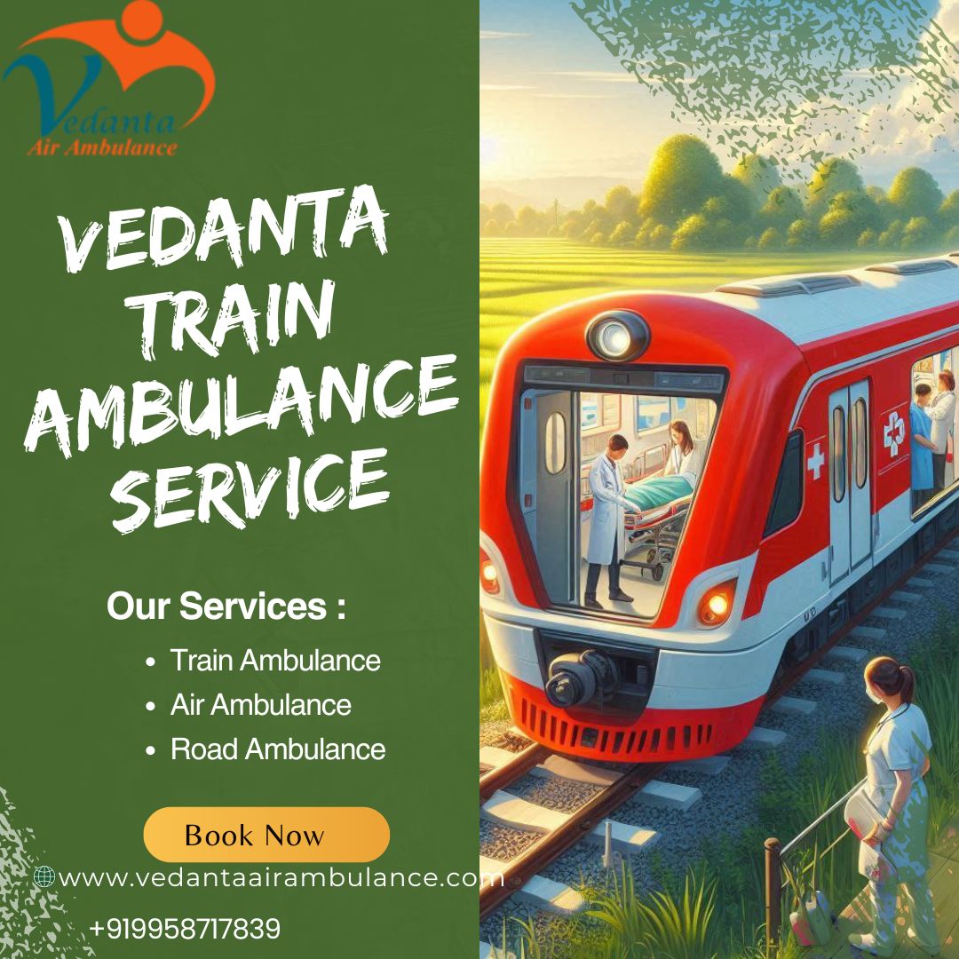 The Vedanta Train Ambulance in Ranchi is fully outfitted with all the tools it requires