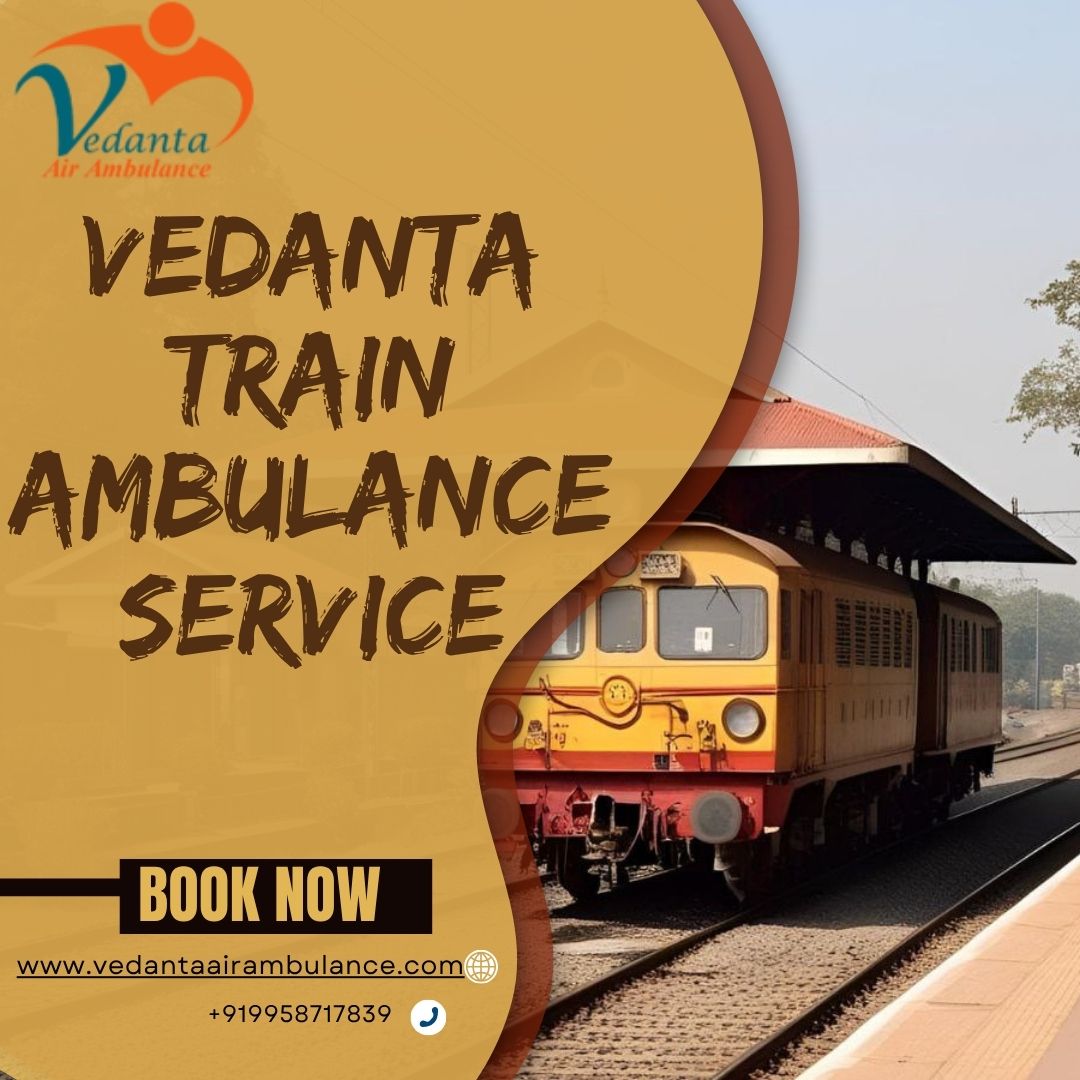 In one location, Vedanta Train Ambulance in Kolkata offers comfort and care