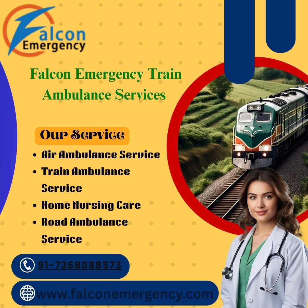 Falc Emergency provides transportation services in Mumbai with its Train Ambulance