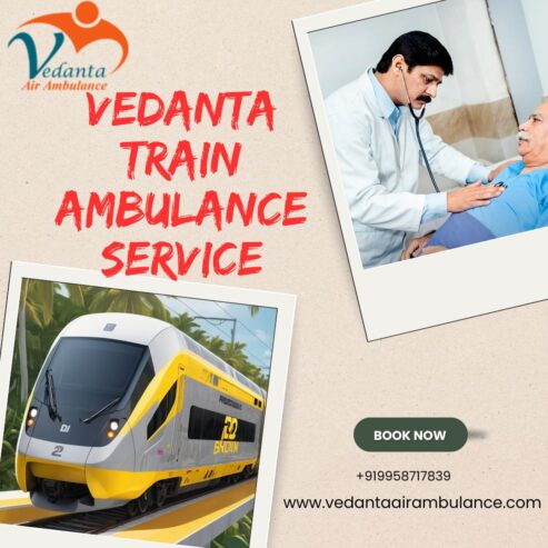 Vedanta provides Mumbai’s Swift Train Ambulance for Immediate Transfer