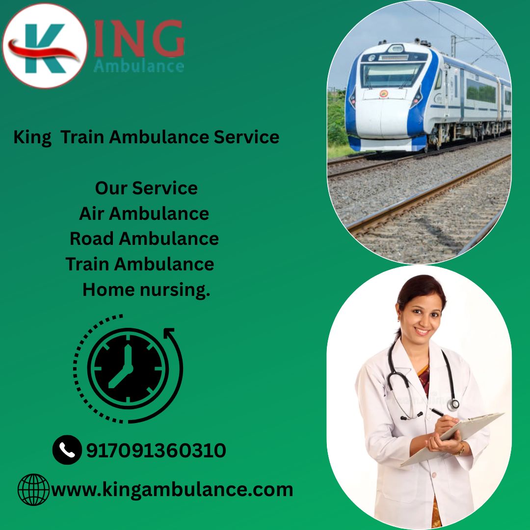 King handles such a big responsibility through Train Ambulance Service in Allahabad