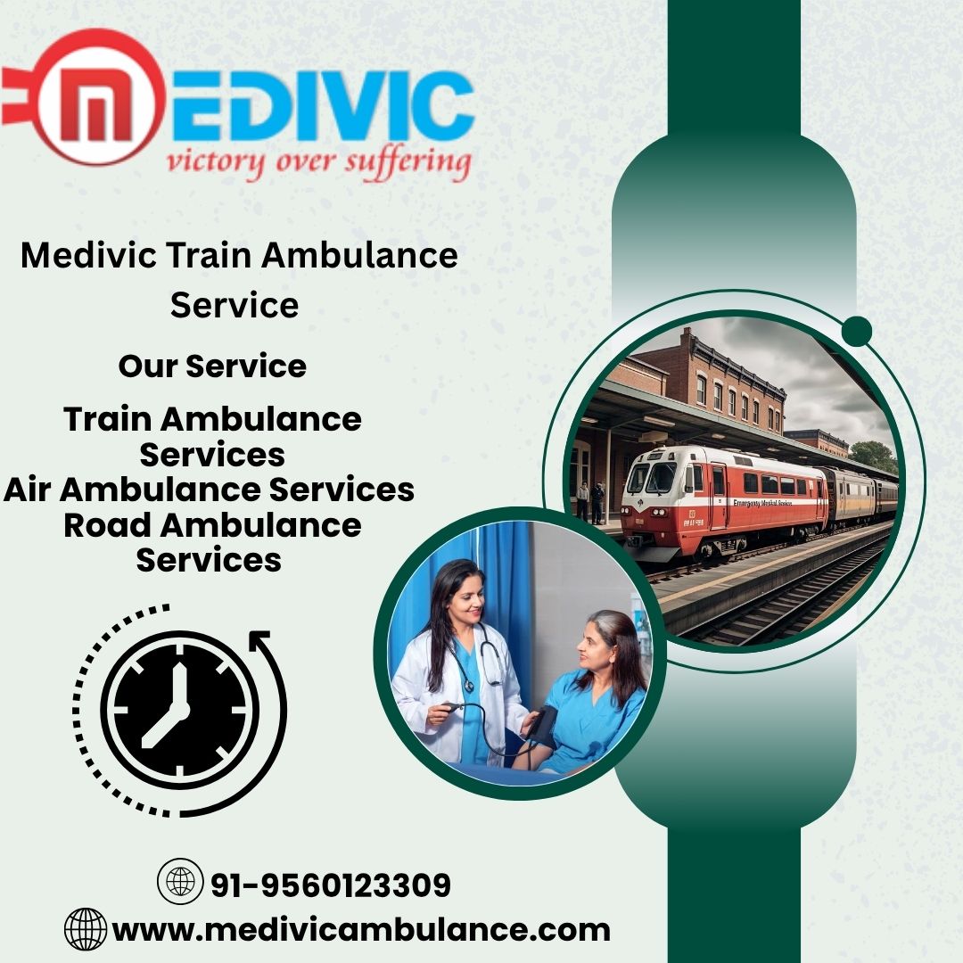 Medivic Avoid Pausing in the Middle of the Journey in Darbhanga in its Train Ambulance