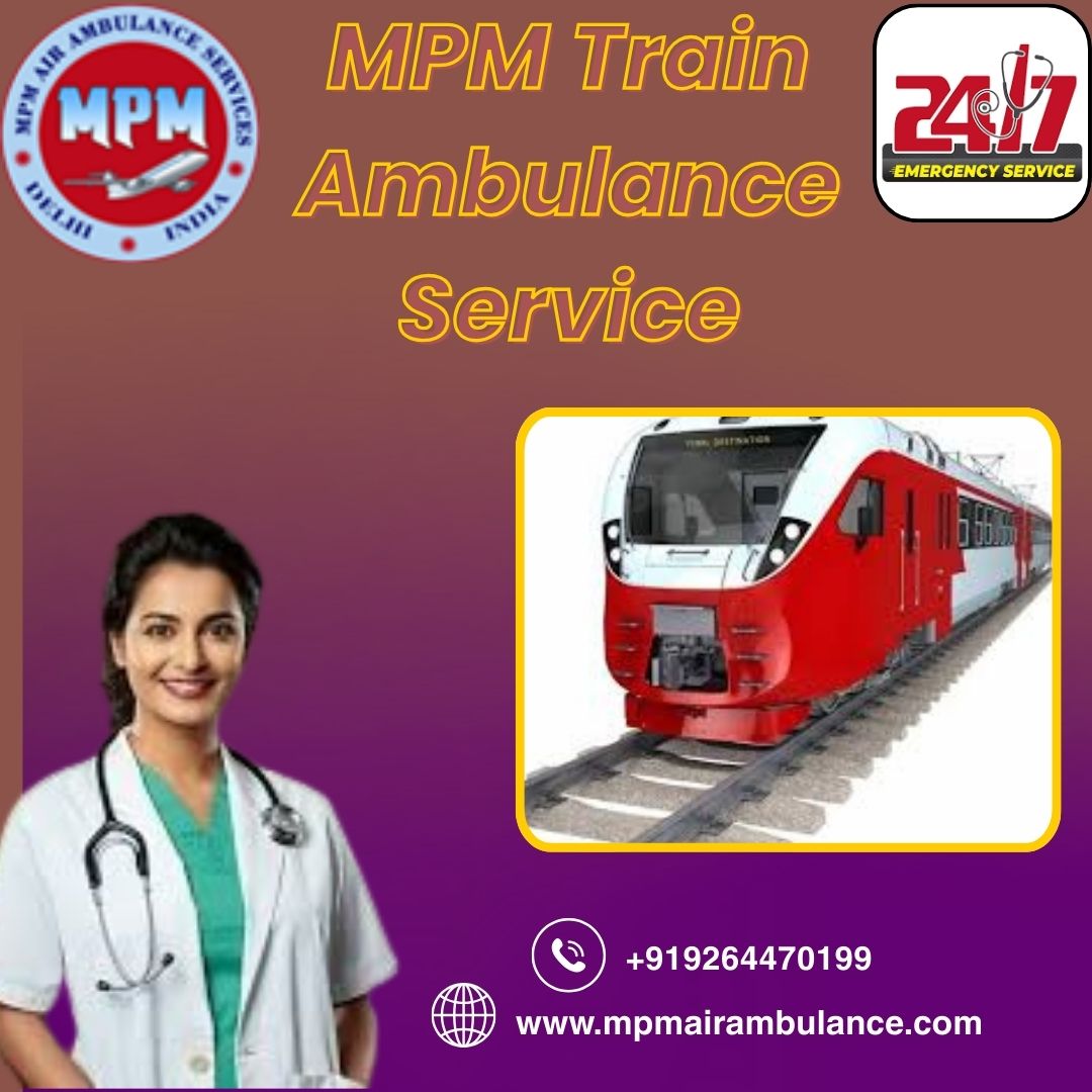 MPM Manages Essential Tasks with Full Commitment in Siliguri in its Train Ambulance