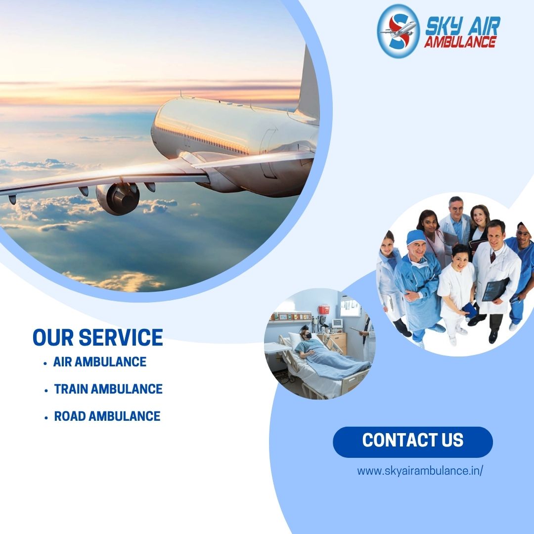 Sky Air Ambulance With Transfer Patients From Ranchi To Delhi