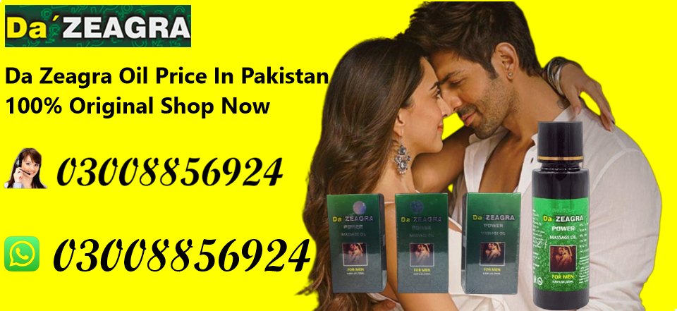 Da Zeagra Power Massage Oil For Sale Price In Karachi – 03008856924