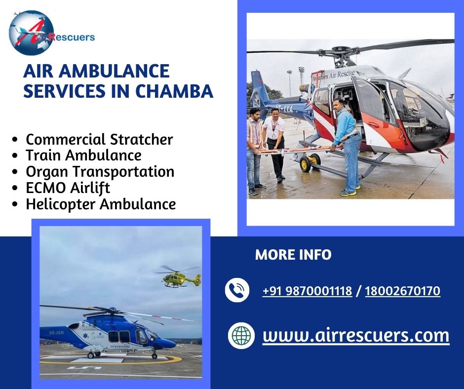 Chamba’s Premier Choice for Air Ambulance & Critical Care Evacuations