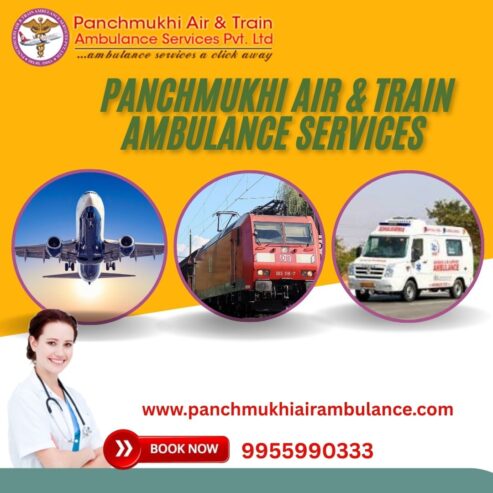 Use Quality-Based Panchmukhi Air Ambulance from Dibrugarh with ICU Facility