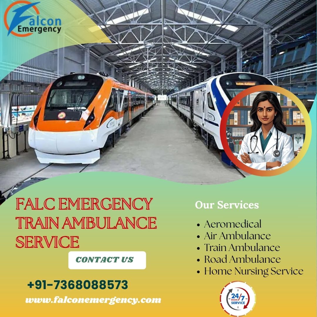 FALC Emergency Train Ambulance in Delhi – Choose a Medical Transport that isn’t Complicated