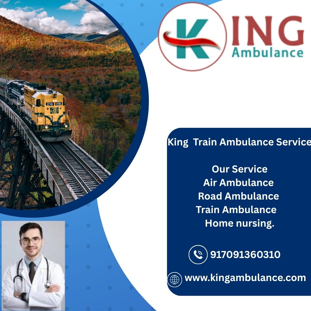 Focused Transportation with King Train Ambulance Service In Ranchi Provides Assistance for Patients